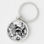 Porte-clés Groupe de Lanternes abattus (Devant)