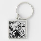 Porte-clés Groupe de lanternes vertes (Devant)