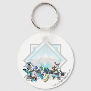 Porte-clés Groupe de montagne de terreur d'équipe