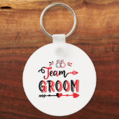 Porte-clés Groupe d'équipe de cadeaux mariage (Recto)