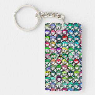 PORTE-CLÉS GROUPE D'FACES COOL
