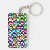 PORTE-CLÉS GROUPE D'FACES COOL (Dos)