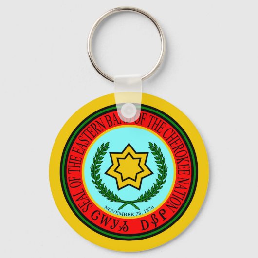 Porte-clés Groupe Est Du Phoque Cherokee (Recto)