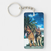 Porte-clés groupe german shepherd (Devant)