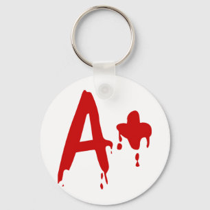 Porte-clés Groupe sanguin A+ Hôpital positif de #Horror