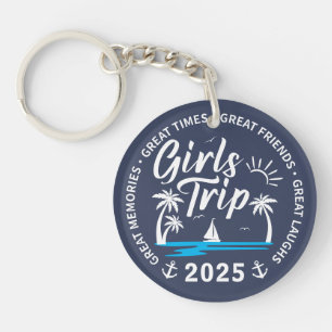 Porte-clés Groupe Voyage Filles Personnalisé Correspondant Va