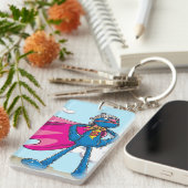 Porte-clés Grover superbe (Devant droit)