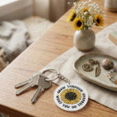 Porte-clés Grow through what you go through. keychain