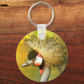 Porte-clés Grue couronnée de JungleWalk (Recto)