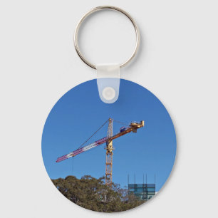 Porte-clés Grue dans la construction