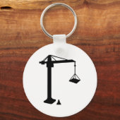 Porte-clés Grue de construction (Recto)