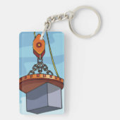 Porte-clés Grue de levage (Dos)