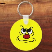 Porte-clés Grumpey face Fed up (Recto)