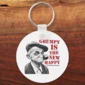 Porte-clés Grumpy est le nouveau heureux (Recto)