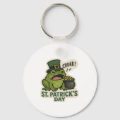Porte-clés Grumpy Frog St.Patrick's Day (Verso)