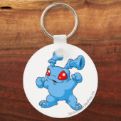 Porte-clés Grundo bleu (Recto)