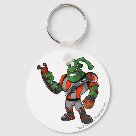 Porte-clés Grundo Virtupets Space Station Player (Recto)