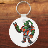 Porte-clés Grundo Virtupets Space Station Player (Recto)