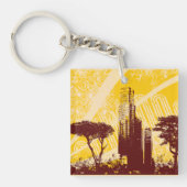 Porte-clés Grunge City (Devant)