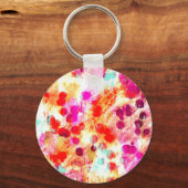 Porte-clés Grunge couleur point texture arrière - plan (Recto)