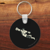 Porte-clés Grunge de lanternes vertes (Recto)