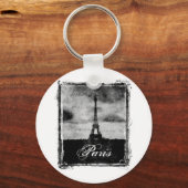 Porte-clés Grunge Edge Texté Paris (Recto)