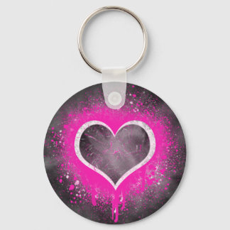 Porte-clés Grunge Heart