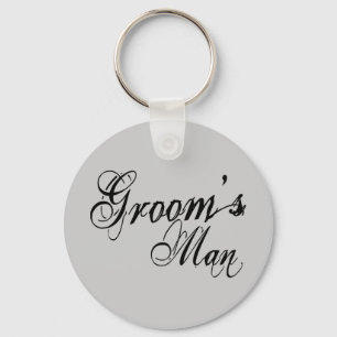 Porte-clés Grunge Naughy Script - Homme de Groom Black