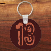 PORTE-CLÉS GRUNGE STYLE NUMÉRO 13 (Recto)