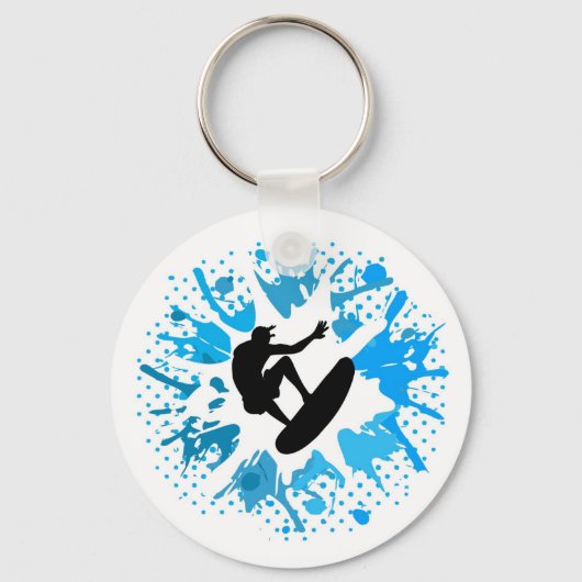 Porte-clés Grunge surfer (Recto)