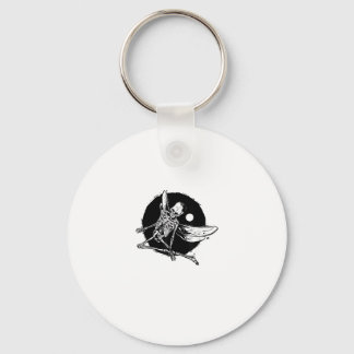 Porte-clés Grunge Winged Skeleton Dragonfly Wings T-Shirt