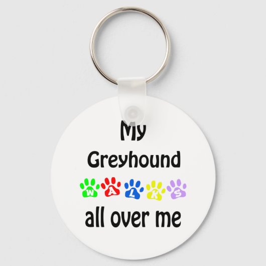 Porte-clés Gryhound Walks Design (Recto)