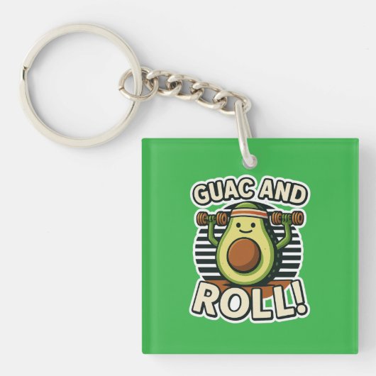 Porte-clés Guac Et Rouleau (Devant)