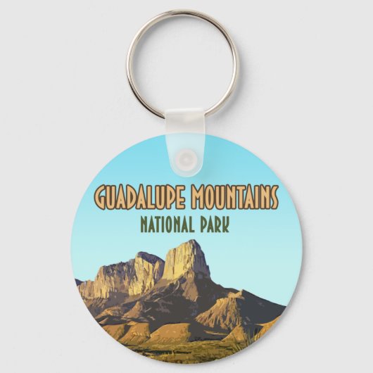 Porte-clés Guadalupe Mountain National Park Texas (Recto)