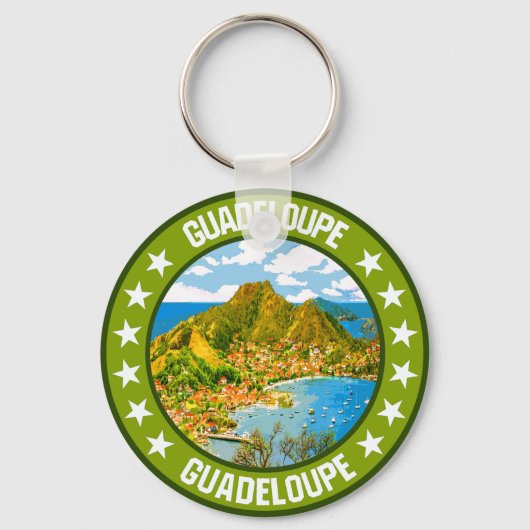 Porte-clés Guadeloupe (Recto)