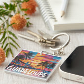 Porte-clés Guadeloupe (Devant Droit)