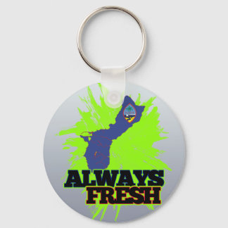 Porte-clés Guam toujours frais