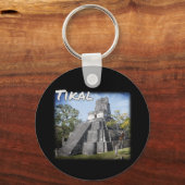 Porte-clés Guatemala Tikal Ruines Temple (Recto)