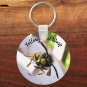 Porte-clés Guêpe Yellowjacket (Vespulae) Visage Mignon (Recto)