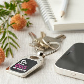 Porte-clés Guerrier/Bloque/Femme...Cancer du sein (Côté )