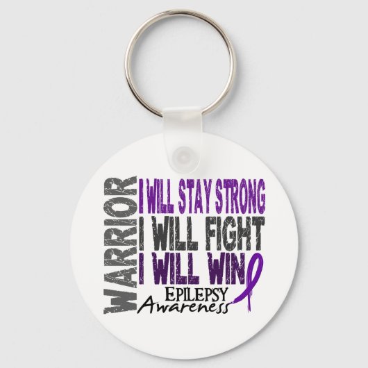 Porte-clés Guerrier de l'épilepsie (Recto)