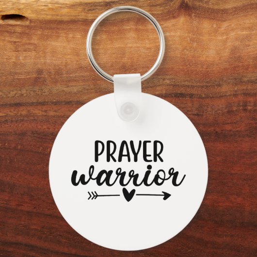 Porte-clés Guerrier de prière (Recto)