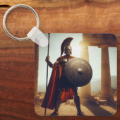 Porte-clés Guerrier grec (Recto)