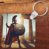 Porte-clés Guerrier grec (Verso)