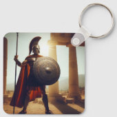 Porte-clés Guerrier grec (Dos)