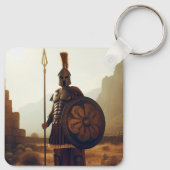 Porte-clés Guerrier grec 3 (Dos)