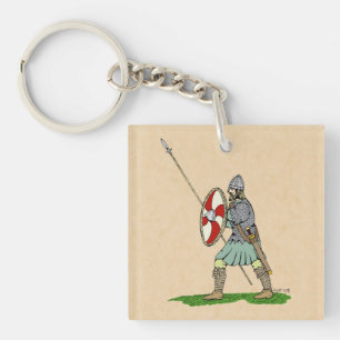 Porte-clés Guerrier médiéval anglais/saxon