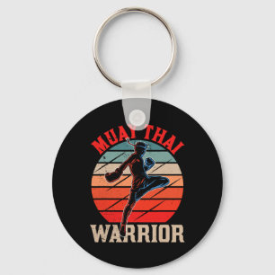 Porte-clés Guerrier Muay Thai Arts Martiaux Hobby Combattant 