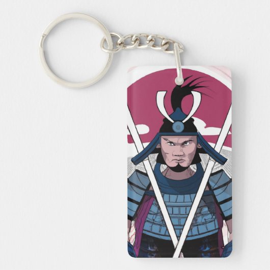 Porte-clés Guerrier samouraï (Devant)