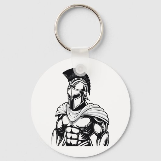 Porte-clés guerrier spartiate (Recto)